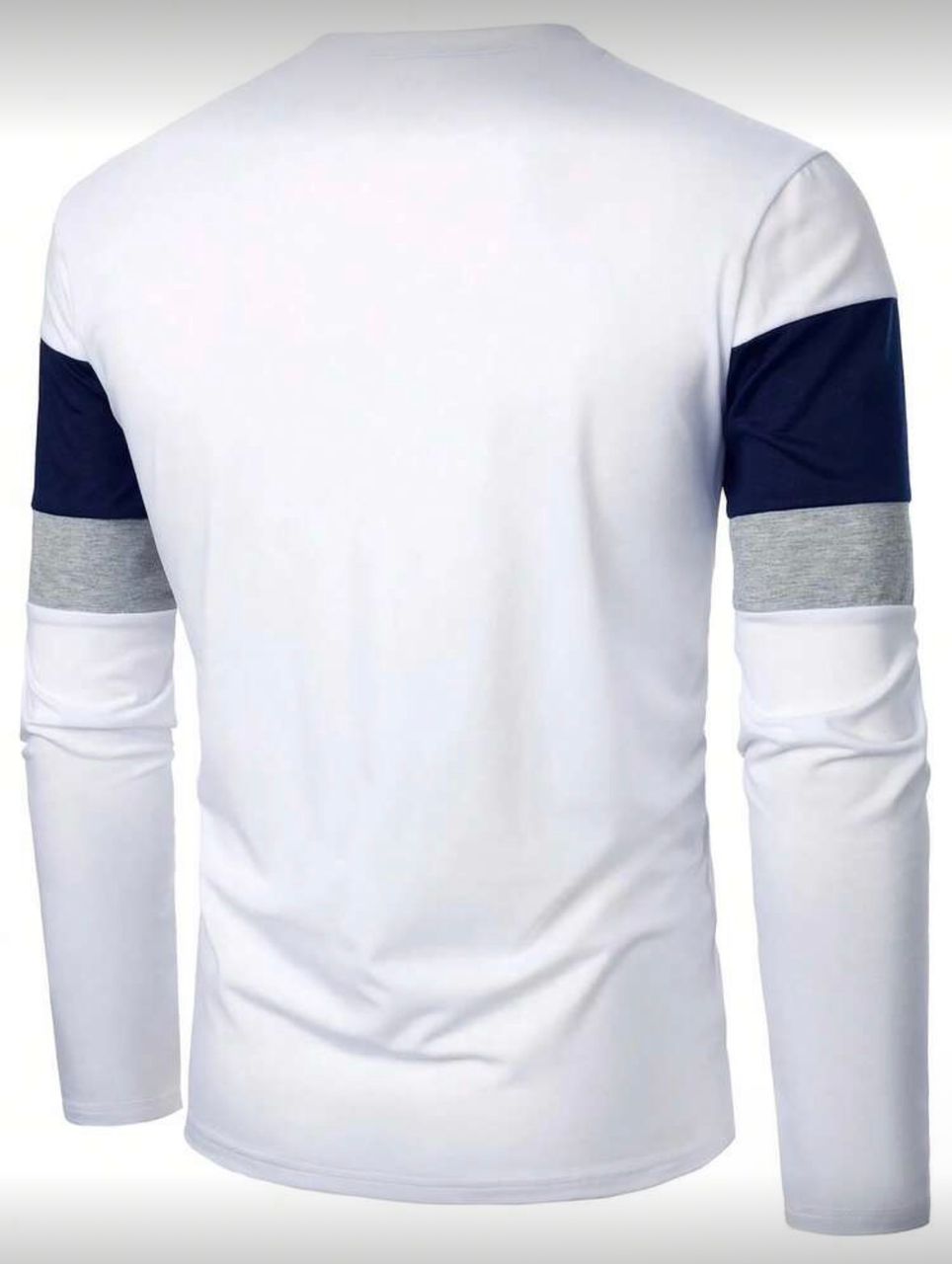Long sleeve white T-shirt