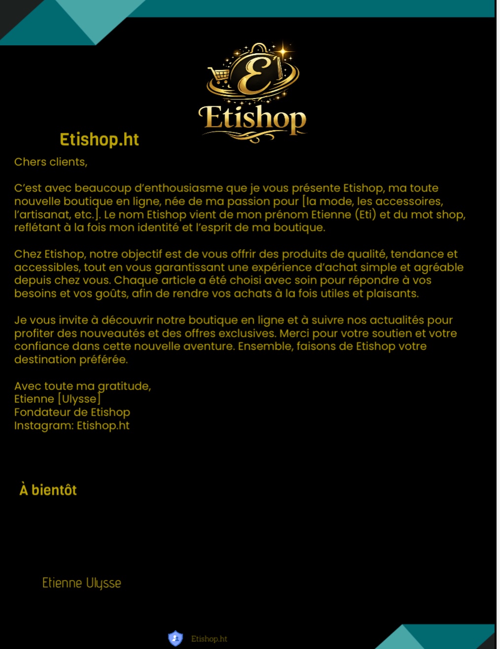 Etishop