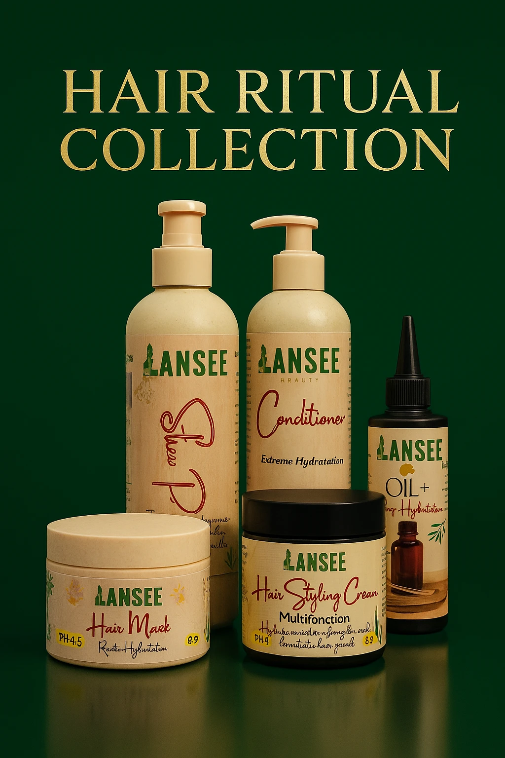 LANSEE BEAUTY™ — Rituel Fòs & Idratasyon pou Cheve