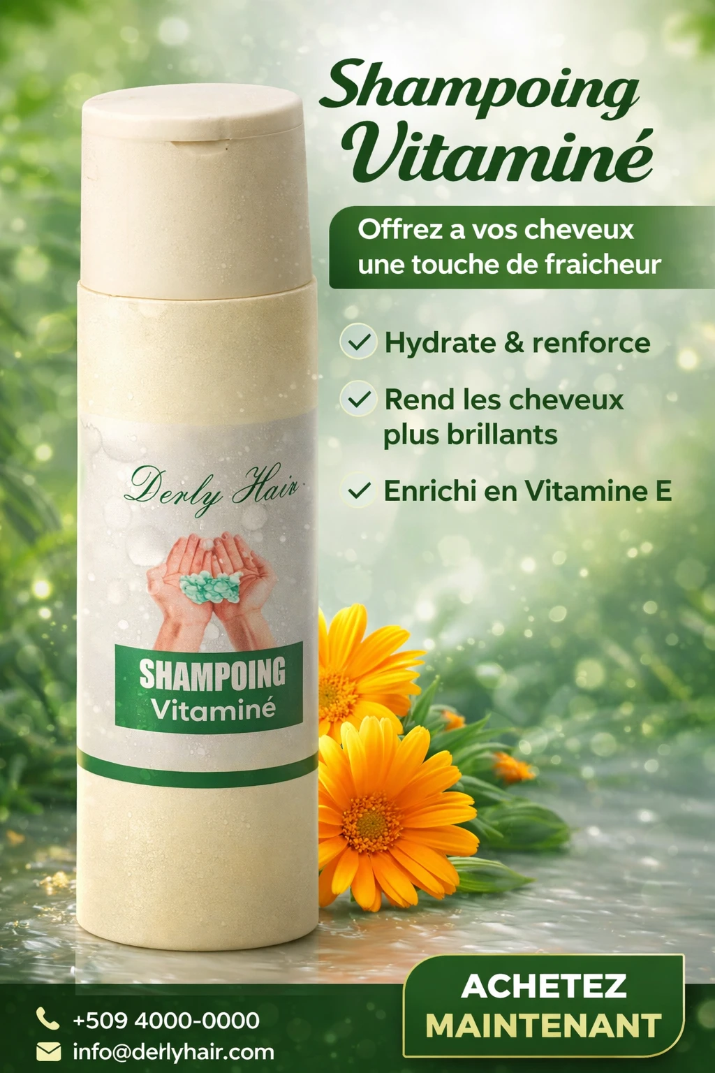 Shampooing vitaminé