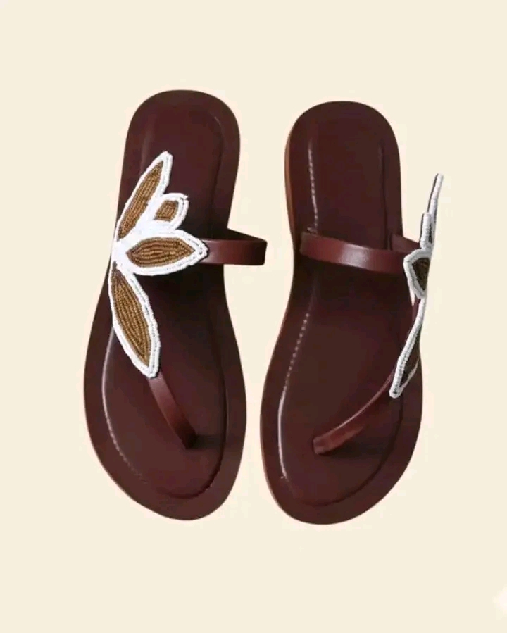 Sandal perlage, sandal perlage 